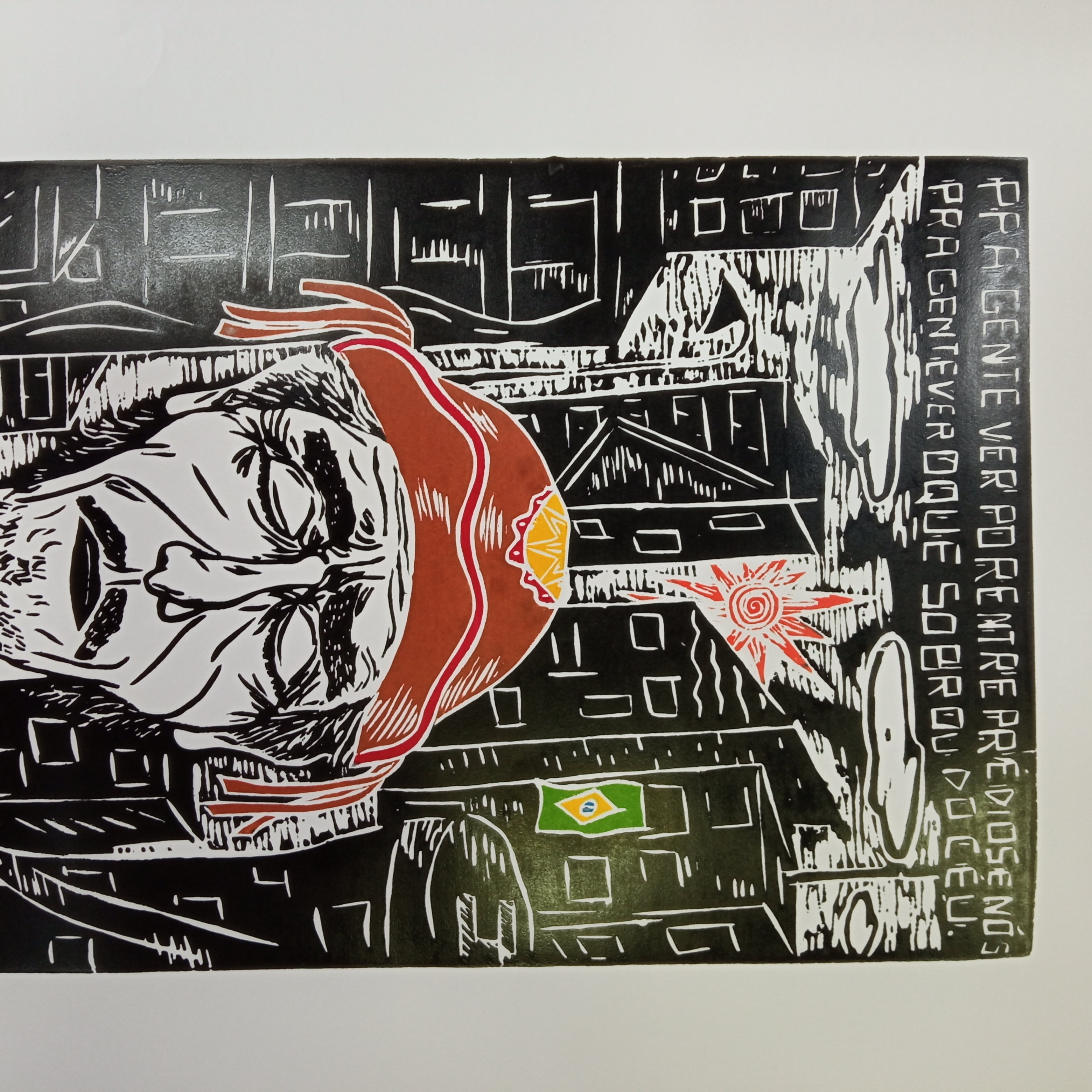 Xilogravura Bacaro Borges G - Homem - Imagem 2