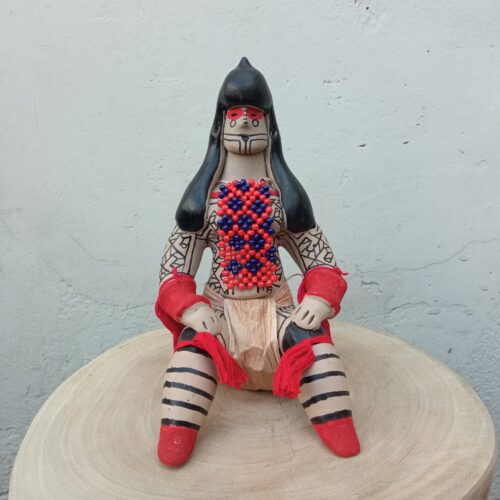 Boneca Cerâmica G - Povo Karajá