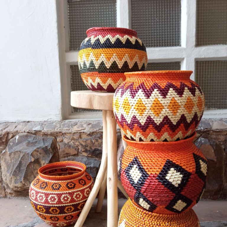 Vaso - Palha de Tucumã - Povo Urucureá