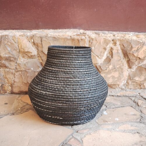 Vaso - Cores - Fibra de Piaçava