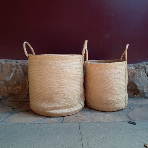 Cesta Teresa - Cru - Palha de Piaçava