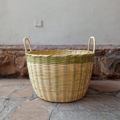 Cesta com Alça - Taquara