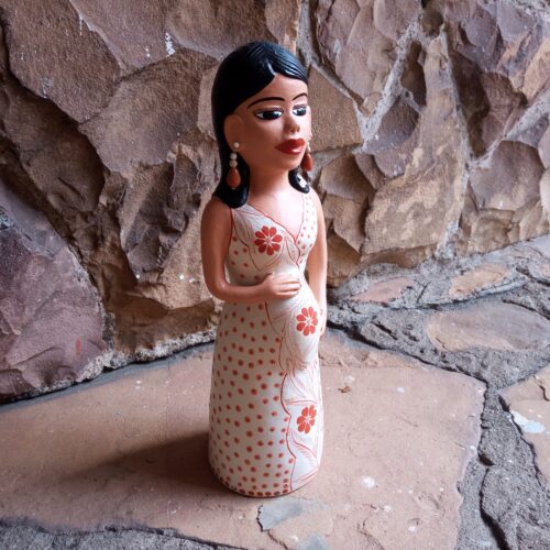 Boneca Mulher Grávida G - Vale do Jequitinhonha
