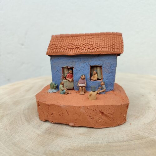 Escultura Casa Sertaneja - Cláudio