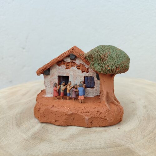 Escultura Casa Sertaneja - Cláudio